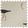 Emily Bond Oyster Catcher, Charcoal - Roman Blind